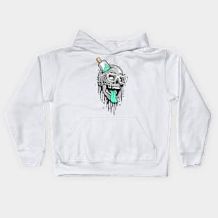 Skull Ice Pop Kids Hoodie